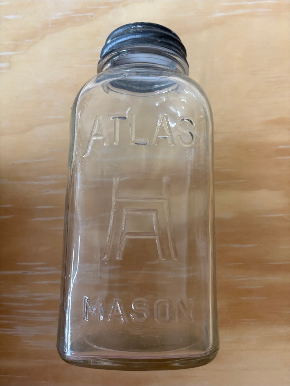 Atlas Mason Clear Glass Storage Jar - Clear
